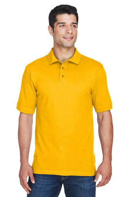 Harriton M200 - Men's 6 oz. Ringspun Cotton Piqué Short-Sleeve Polo