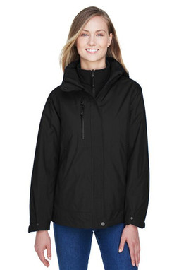 Ash City North End 78178 - Caprice Ladies 3-In-1 Jacket With Soft Shell Liner 