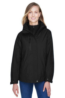 North End 78178 - Veste 3-en-1 Caprice pour femme avec doublure Soft Shell