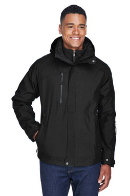 Ash City North End 88178 - Caprice Mens 3-In-1 Jacket With Soft Shell Liner 