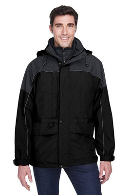 North End 88006 - Parka bicolore 3-In-1