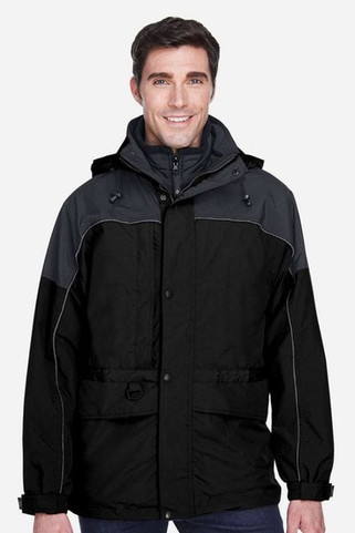 North End 88006 - Parka bicolore 3-In-1