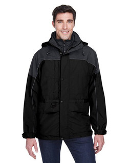 North End 88006 - Parka bicolore 3-In-1