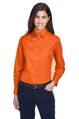 Harriton M500W - Chemise Femme Twill Anti-Taches et Anti-Froissement