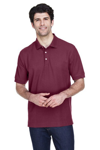 Devon & Jones D100 - Mens Pima Piqué Short-Sleeve Polo