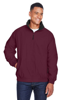 Harriton M740 - Fleece-Lined Nylon Jacket
