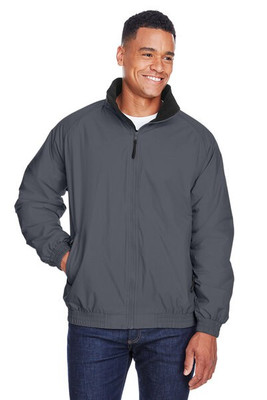 Harriton M740 - Veste en nylon doublée de polaire