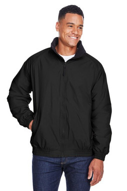 Harriton M740 - Veste en nylon doublée de polaire
