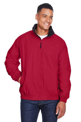 Harriton M740 - Fleece-Lined Nylon Jacket