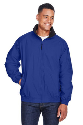 Harriton M740 - Fleece-Lined Nylon Jacket
