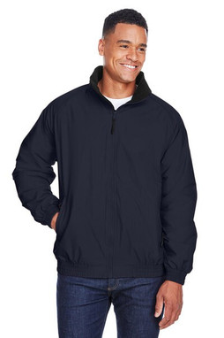 Harriton M740 - Veste en nylon doublée de polaire