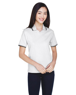 Devon & Jones D140W - Polo en Pima Interlock pour femmes