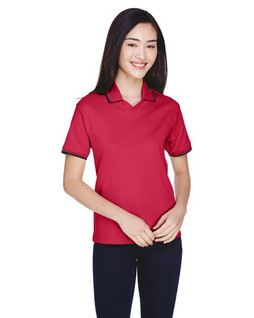 Devon & Jones D140W - Polo en Pima Interlock pour femmes