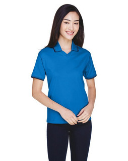 Devon & Jones D140W - Polo en Pima Interlock pour femmes