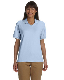 Devon & Jones D140W - Polo en Pima Interlock pour femmes