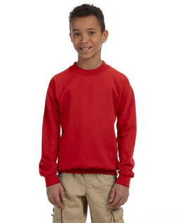 Gildan G180B - Youth Heavy Blend Fleece Crewneck Sweatshirt