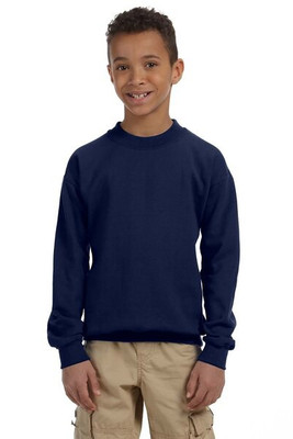 Gildan G180B - Youth Heavy Blend Fleece Crewneck Sweatshirt