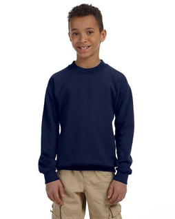 Gildan G180B - Youth Heavy Blend Fleece Crewneck Sweatshirt