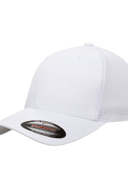 Flexfit 6511 - 6-Panel Structured Trucker Cap with Mesh