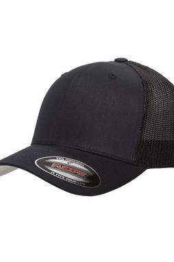 Flexfit 6511 - 6-Panel Structured Trucker Cap with Mesh