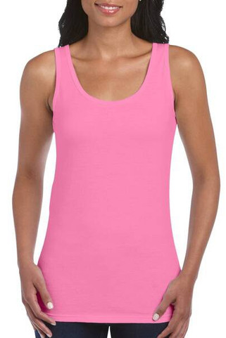 Gildan GI64200L - Womens Premium Soft Cotton Jersey Tank Top