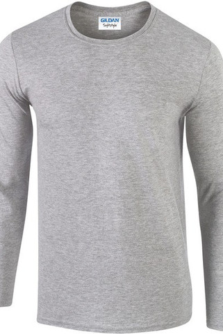 Gildan GI64400 - Softstyle T-Shirt Volwassenen Met Lange Mouw