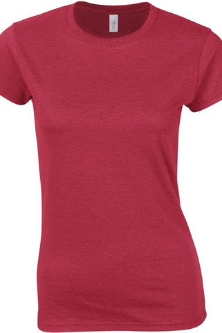 Gildan GI6400L - Womens Premium 100% Cotton Fitted T-Shirt
