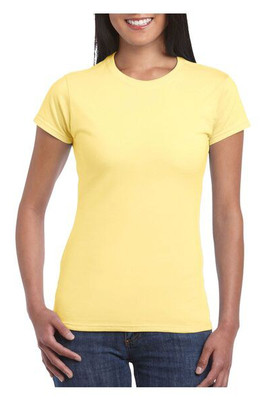 Gildan GI6400L - Women's Premium 100% Cotton Fitted T-Shirt