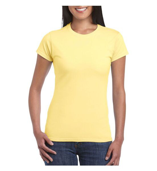 Gildan GI6400L - Women's Premium 100% Cotton Fitted T-Shirt