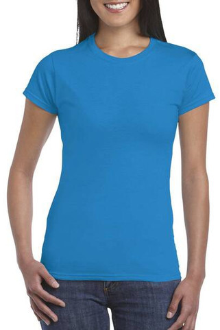 Gildan GI6400L - Womens Premium 100% Cotton Fitted T-Shirt