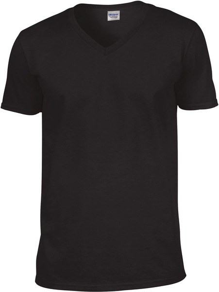 Gildan GI64V00 - Premium Softstyle Men's V-Neck Cotton T-Shirt
