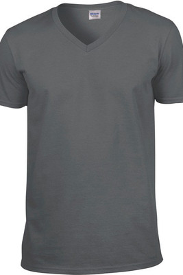 Gildan GI64V00 - Premium Softstyle Men's V-Neck Cotton T-Shirt