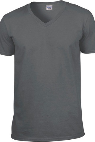 Gildan GI64V00 - Premium Softstyle Mens V-Neck Cotton T-Shirt