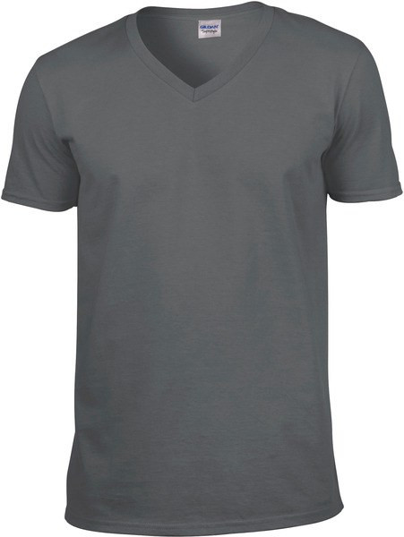 Gildan GI64V00 - T-shirt med V-hals til mænd, 100% bomuld