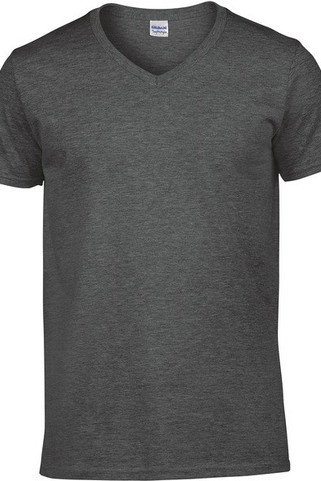 Gildan GI64V00 - Heren Softstyle V-Hals T-Shirt