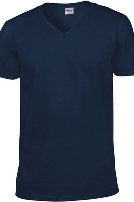 Gildan GI64V00 - T-shirt Homem Gola V 64V00 Soft Style