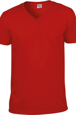 Gildan GI64V00 - T-Shirt Homme Col V 100% Coton