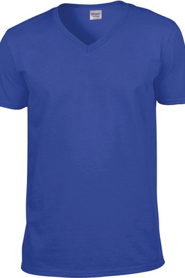 Gildan GI64V00 - Premium Softstyle Men's V-Neck Cotton T-Shirt