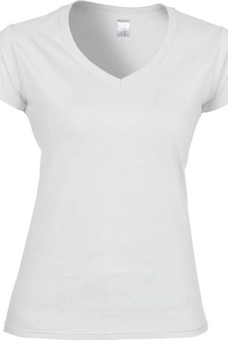 Gildan GI64V00L - Premium Soft Cotton Ladies V-Neck T-Shirt