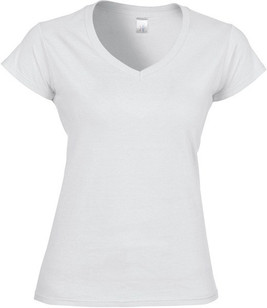 Gildan GI64V00L - Premium Soft Cotton Ladies V-Neck T-Shirt