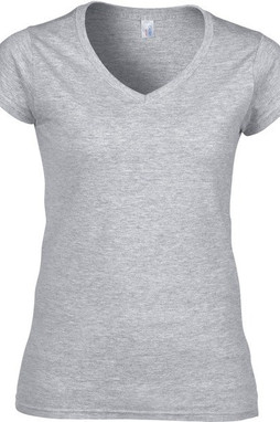 Gildan GI64V00L - Premium Soft Cotton Ladies V-Neck T-Shirt