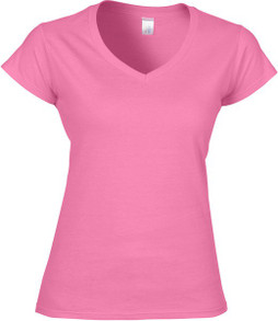t-shirt femme col v