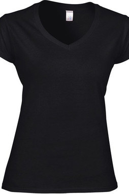 Gildan GI64V00L - Premium Soft Cotton Ladies V-Neck T-Shirt