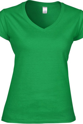 Gildan GI64V00L - Premium Soft Cotton Ladies V-Neck T-Shirt