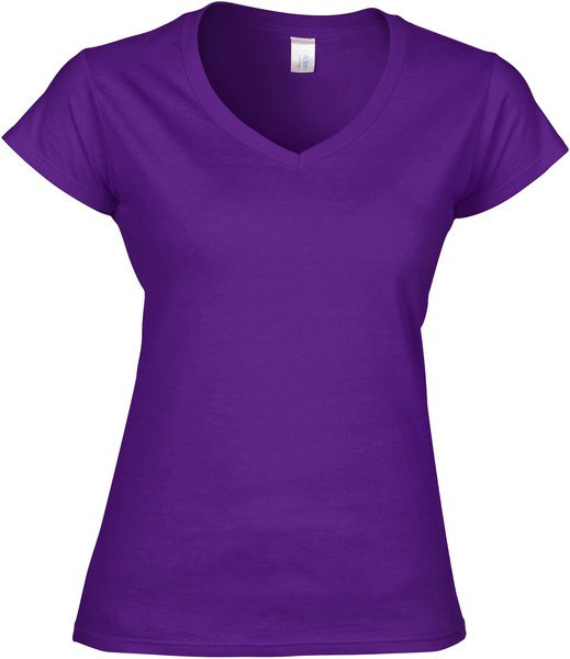 Gildan GI64V00L - Softstyle Ladies V-Neck T-paita