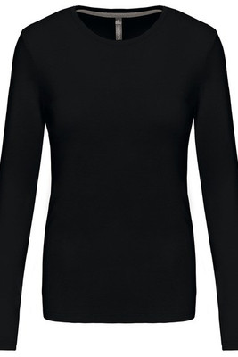 Kariban K383 - LADIES' LONG SLEEVE CREW NECK T-SHIRT