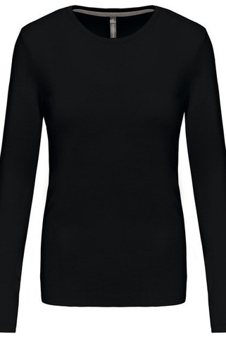 Kariban K383 - T-SHIRT COL ROND MANCHES LONGUES FEMME
