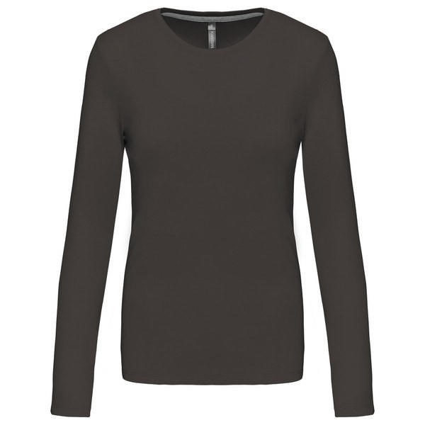 Kariban K383 - LADIES' LONG SLEEVE CREW NECK T-SHIRT