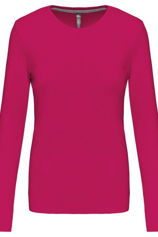 Kariban K383 - T-SHIRT COL ROND MANCHES LONGUES FEMME