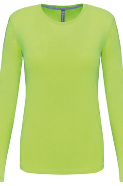 Kariban K383 - T-SHIRT COL ROND MANCHES LONGUES FEMME